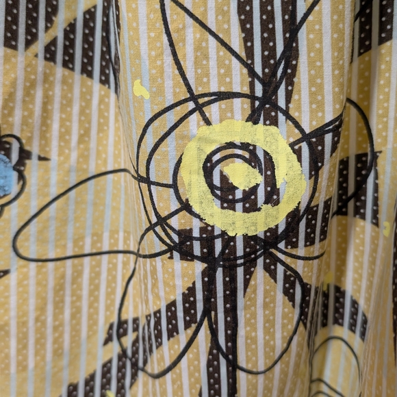 CAbi Black and Cream Floral A-Line Skirt - Picture 5 of 9